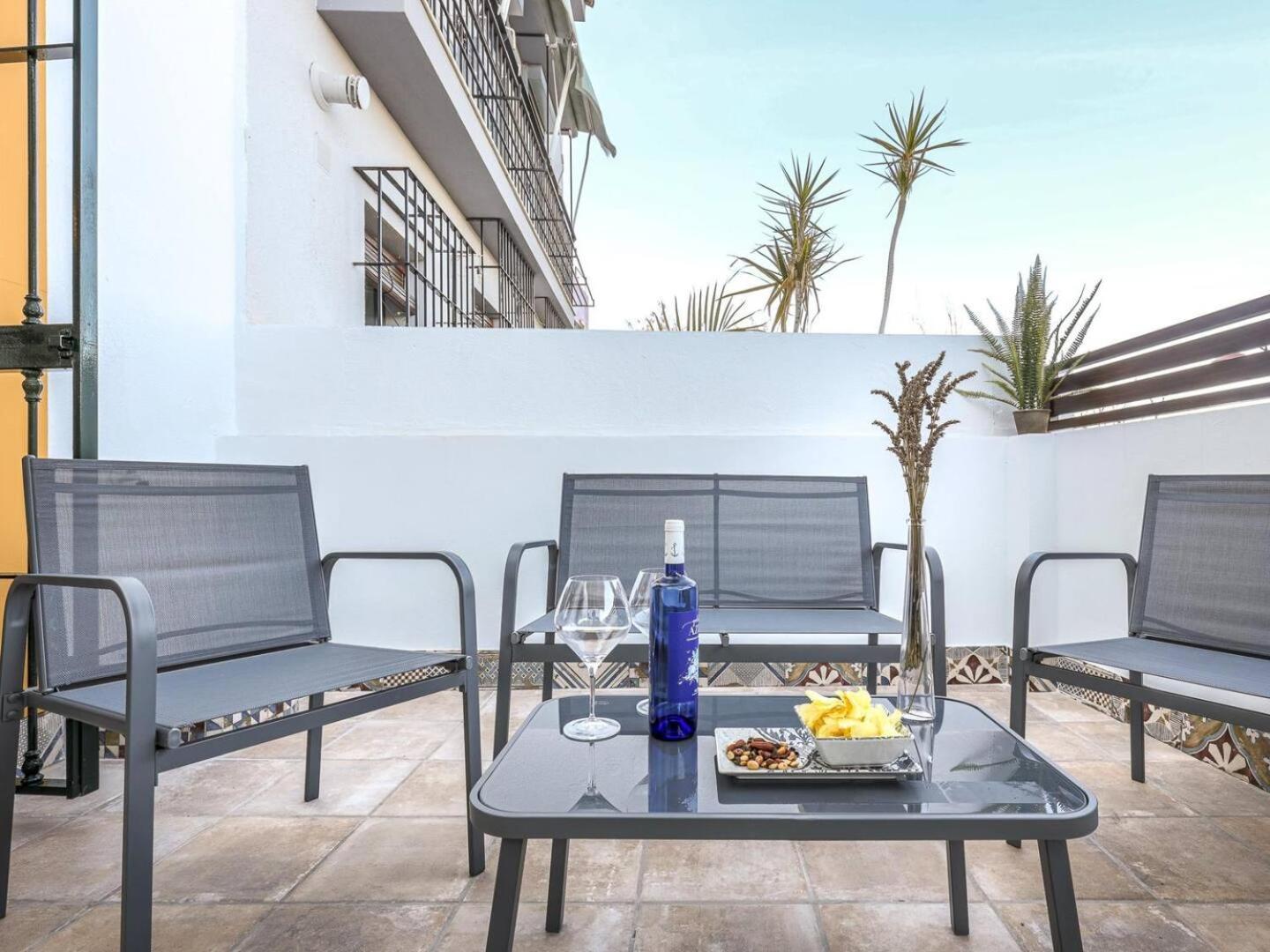 Ferienwohnung Terraza De Triana Sevilla Exterior foto